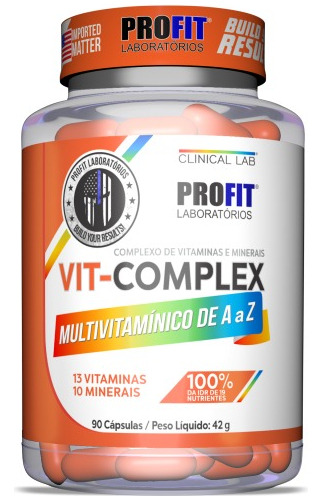 Vit Complex Multivitamínico De A A Z - Profit