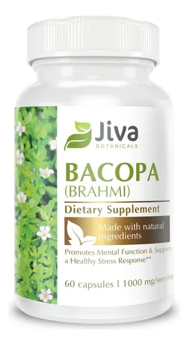 Suplemento Cápsulas De Bacopa Monn - Unidad a $3282