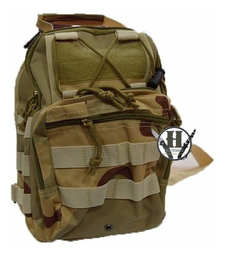 Mochila Tactica Edc 1 Hombro Molle Desert Storm Bg52603