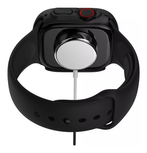 Imagen 4 de 8 de Case Funda Protector Con Vidrio Para Apple Watch Ultra 49mm