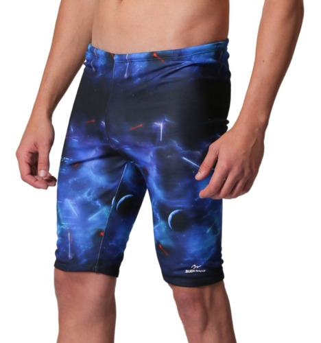 Short Natacion Hombre Cloro Friendly® Bermuda Resistente 