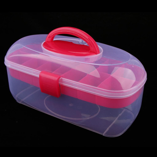 Estuche De Almacenamiento Accesoiros De Organizador Rojo