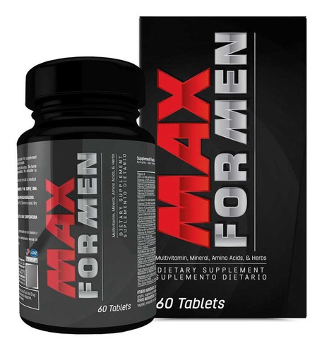 Max Power Para Hombre Multivitaminico X 60 Healthy America