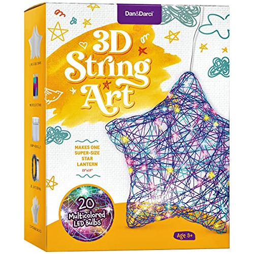 Kit De Arte De Trenzado De Hilos 3d Niños - Kit De Hac...