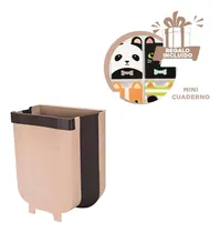 Comprar Pack9 Tacho Plegable Para El Hogar Beige Y+regalo Agendita