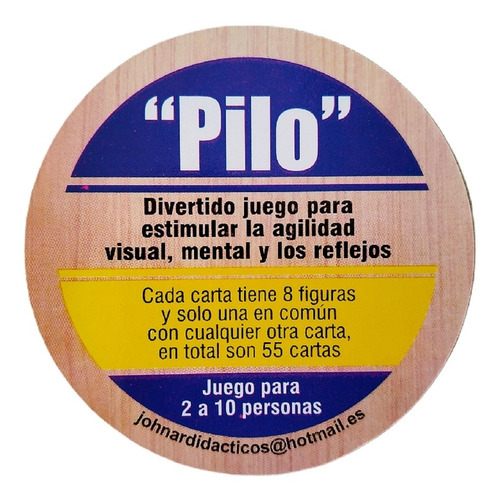 Pilo Juego Integración Estimula Memoria Percepción Visual