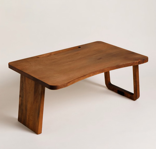 Bandeja De Cama Madera Acacia 57 X 34 X 24,5 Cm Marrón