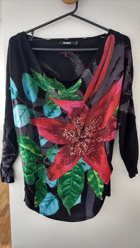 Suéter Remera Jersey Desigual España Talle S