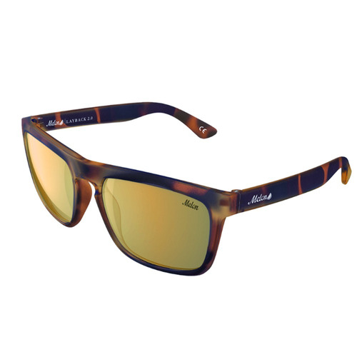 Lentes Anteojos De Sol Unisex Animal Print Cromo Dorado