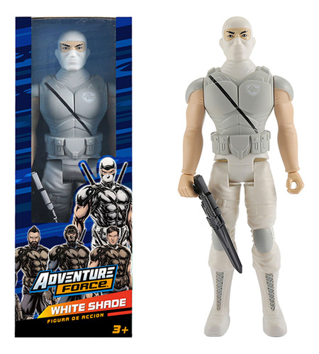 Figura Muñeco Adventure Forcé White Shade