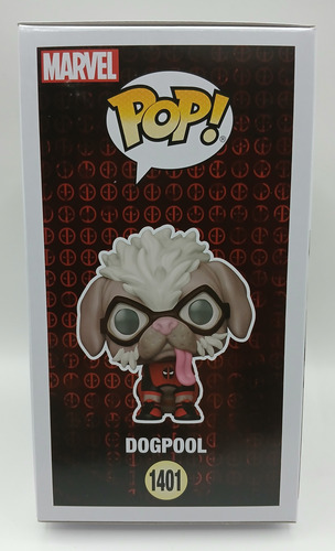 Funko Pop Dogpool # 1401 Deadpool & Wolverine 2 C/ Protector (Usado)