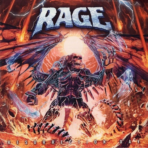 Cd Rage - Resurrection Day - Original Lacrado