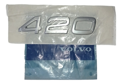 Emblema Plastico Original Para Camion Volvo Fh420 (2 Juegos)