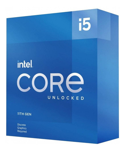 Procesador Intel Core I5-11600kf 3.90ghz 12mb Lga1200 S/graf