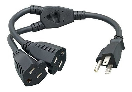 Extensión Y Divisor De Cable De Alimentación Cablelera, Nema