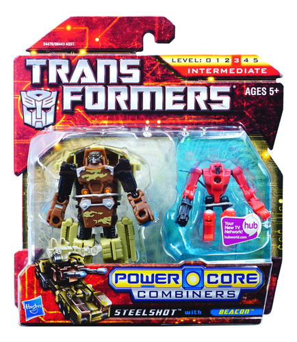 Transformers Power Core Combiners Steelshot & Beacon 2010