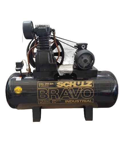 Compresor De Aire 200 Litros 5hp Schulz