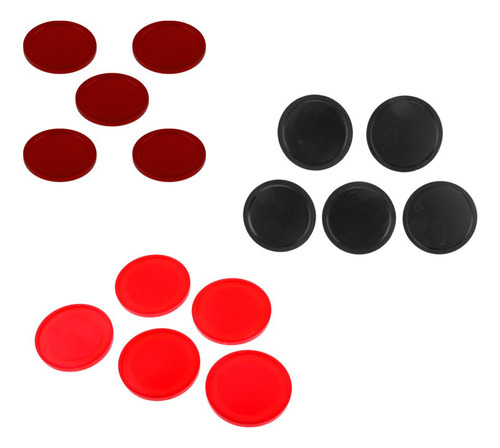 3 X 5 Piezas De Discos De Hockey De Accesorio Para Negro 50