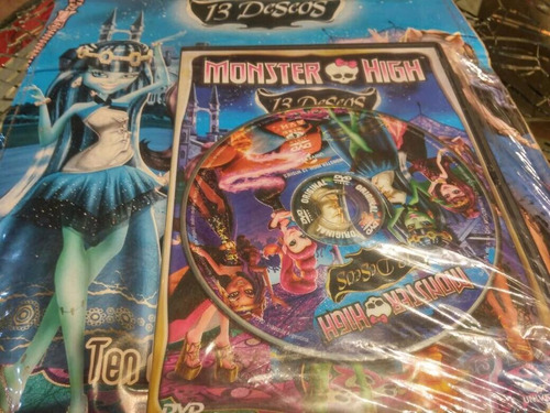 Dvd  Monster High 13 Deseos