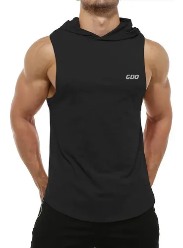 Musculosa Capucha Sudadera Gym Workout