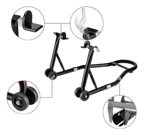 Parador Para Motocicleta Universal Vento Dinamo Pulsar