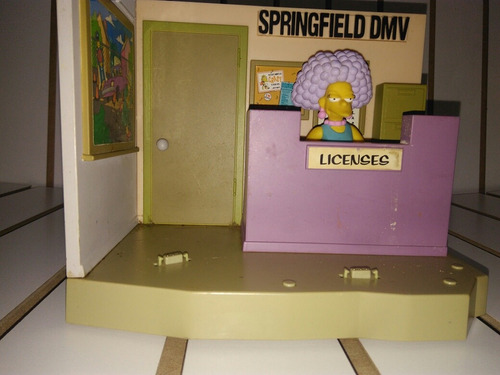 Simpsons Diorama Playmates Centro De Licencias 