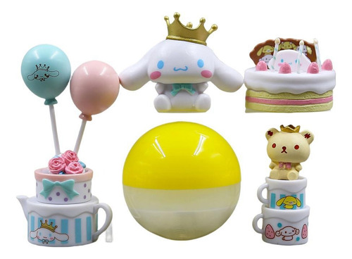 Figuras De Colección De Anime Sanrio Cinnamon, 6 Piezas