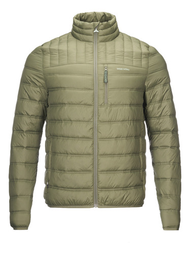 Chaqueta Hombre Haka Honu Ultraliviana Verde Militar