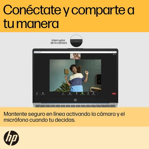 Portátil HP 14-em0021la AMD Ryzen 5 16 GB RAM 512 GB SSD 14" FHD Windows 11 Home