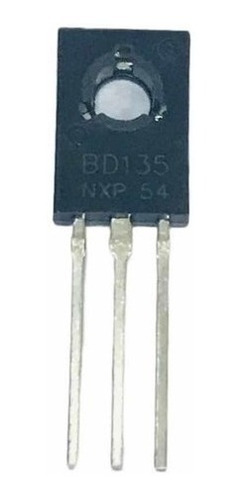 Transistor De Triodo Axial Bd135 Npn To126 X5 Unidades