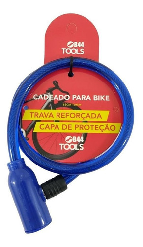 Imagem 5 de 6 de Cadeado Para Bike 65cm - B44 Imports
