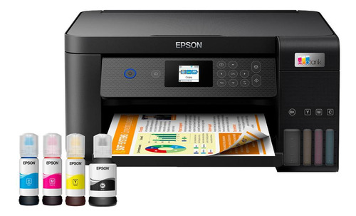 Imagen 8 de 12 de Impresora a color multifunción Epson EcoTank L4260 con wifi negra 100V/240V