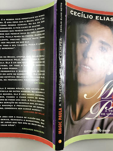 Livro Magic Paula A Trajetória De Uma Campeã Cecílio Elias Netto Unimep - D1