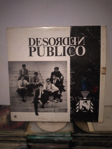 Disco De Vinilo Desorden Publico (usado Primera Imprenta)