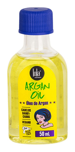 Óleo Argan Oil Lola Cosmetics Capilar 50ml
