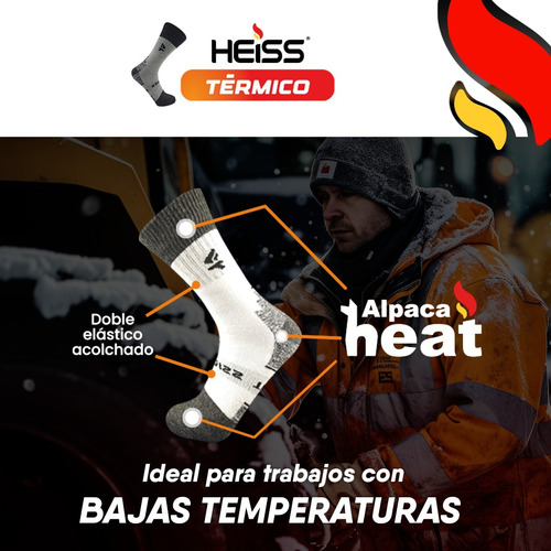 Medias Térmicas Especiales Para Botas De Trabajo