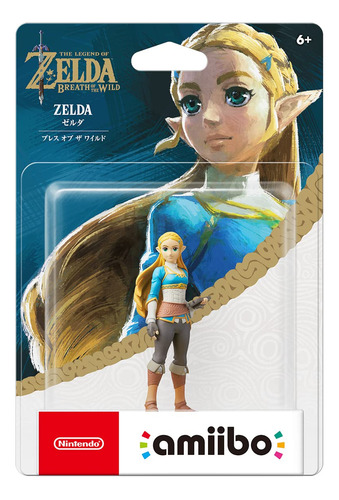 Nintendo Amiibo Zelda Breath Wild (loz) Importado De Japón