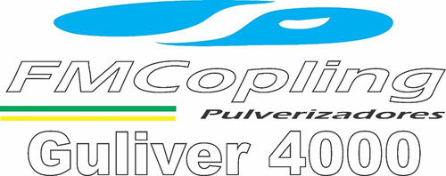 Kit Adesivo Para Pulverizadores Fmc Guliver 4000 L