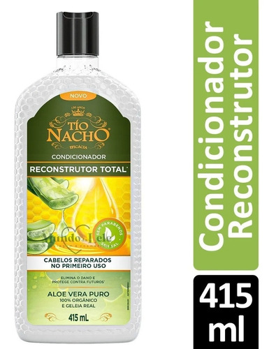 Tio Nacho Condicionador Reconstrutor Total Aloe Vera 415ml