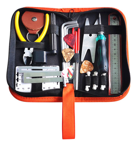 Kit Repair Tool Suit 26 Tool Tool Para Bajo Con Guitarra