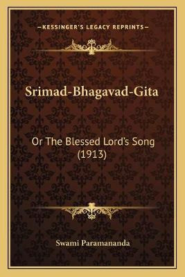 Libro Srimad-bhagavad-gita : Or The Blessed Lord's Song (...