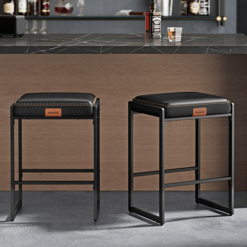 Vasagle Ekho Collection Juego De 2 Taburetes De Bar