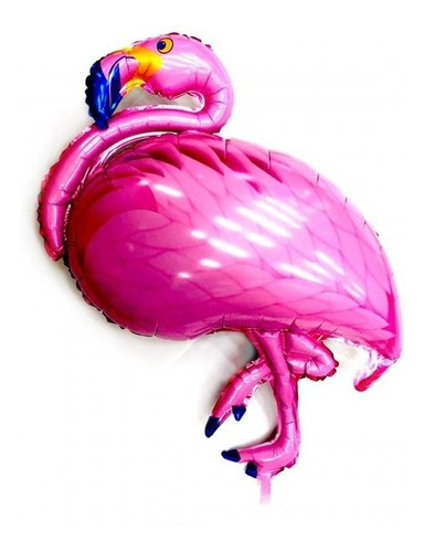 Flamingo Globo Metálico  - Cotillon 