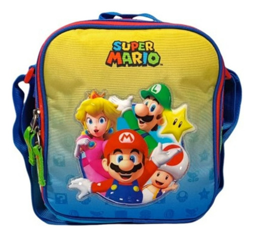 Lonchera Termica Super Mario 5 Personajes Mb66455 Chenson