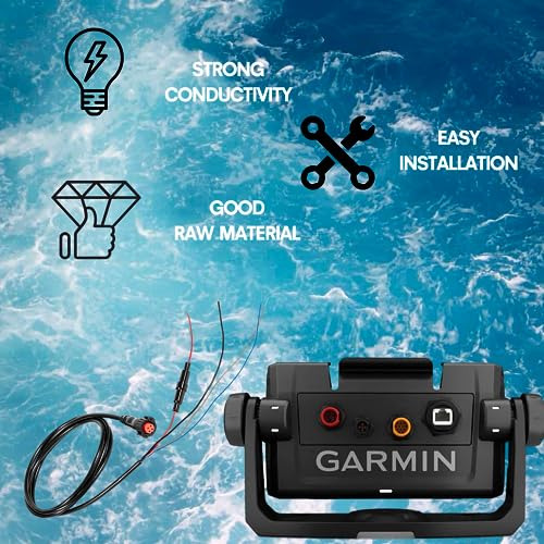 Pack Cable De Poder 4-pin Para Garmin Echomap Y Gpsmap