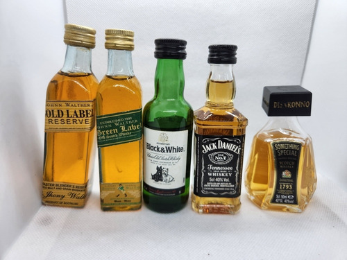 Botellitas De Colección De Whisky