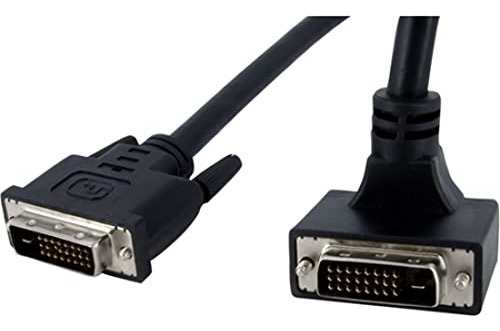 Cable Dvi-d 6 Ft 90° Dual Link - Negro 6 Pies 2560x1600