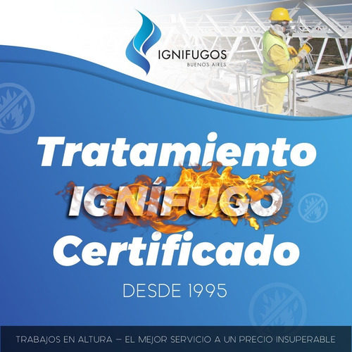 Barniz Ignifugo Antifuego C/ Certificado En Palermo