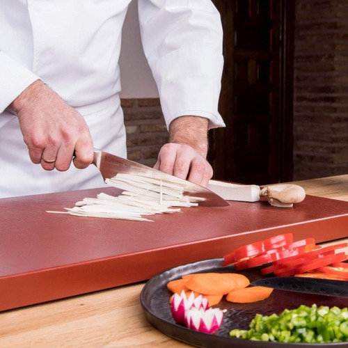 Imagen 2 de 5 de Cuchillo Cocinero 25 Cm Modelo Toledo Marca 3 Claveles