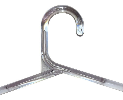Imagem 2 de 6 de Cabides Acrílico Cristal Transparente 100 Peças Grosso 12mm